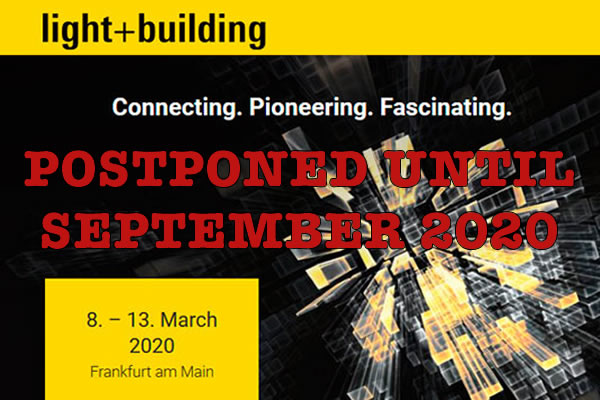 Messe Frankfurt Postpones Light Building until September 2020